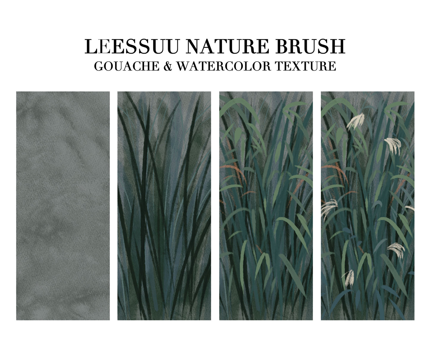 Leessuu Nature Brushes for Procreate